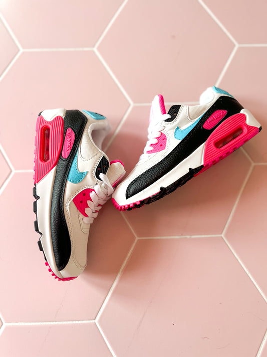 Pink + Blue Air Max Sneakers-Limited Edition