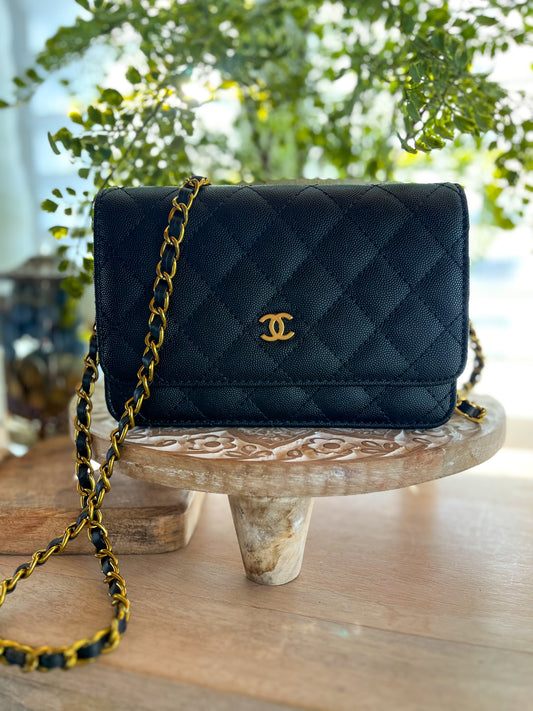 Chanel From The Block Black Shoulder Bag