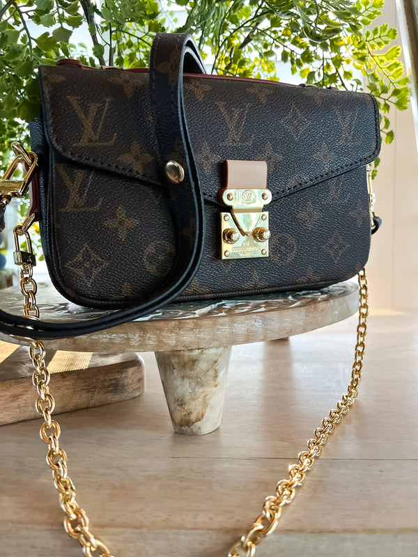 Madly In Love Monogram Large Crossbody Purse