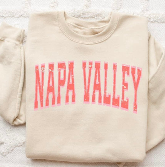 Vintage Napa Valley Sweatshirt-Multiple Colors