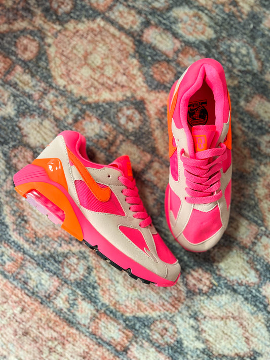 Swiss Beat Pink + Orange Air Max Sneakers-Limited Edition