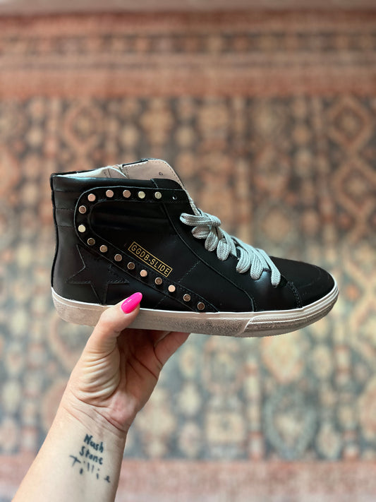 Studded Out Golden Goose High Tops