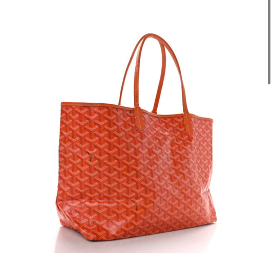 Saint Louis Goyard Orange Bag